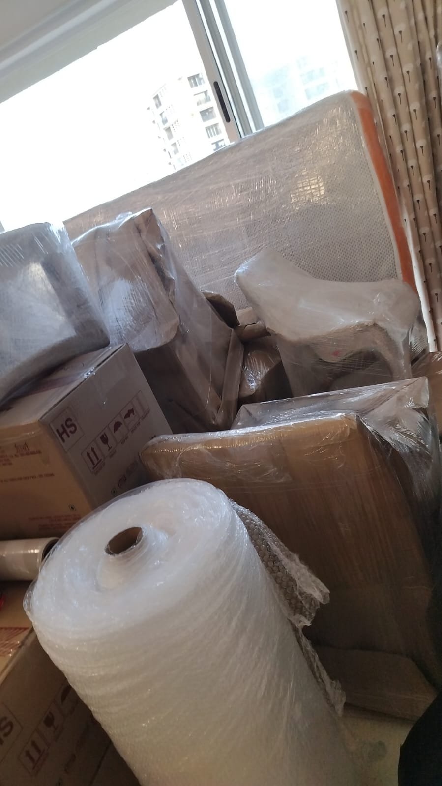 5-layer bubble packing by Orient Packers and Movers